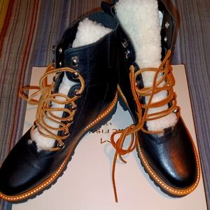 MARC FISHER SHEARLING BOOTS (WOMEN'S BOOT'S)